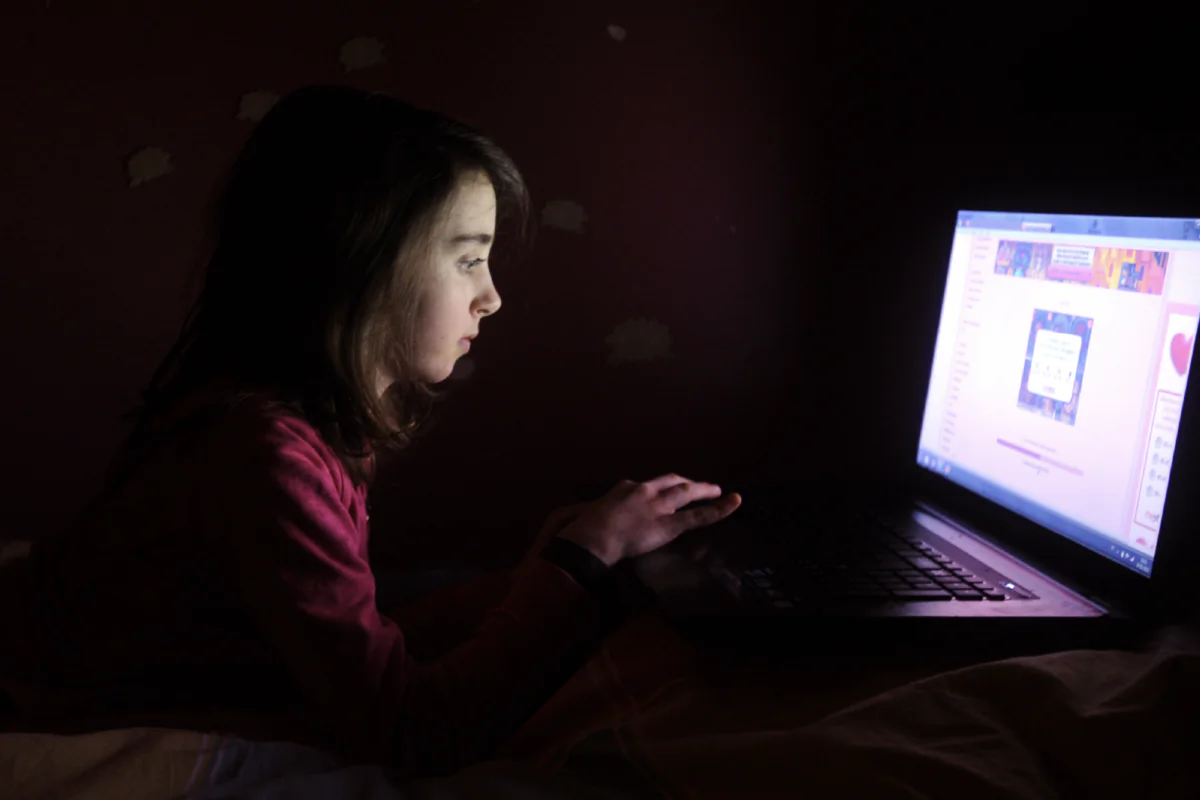 Around 300 cases of sextortion involving children occur each month, according to data from the Australian Centre to Counter Child Exploitation. (Alain Jocard/AFP via Getty Images)