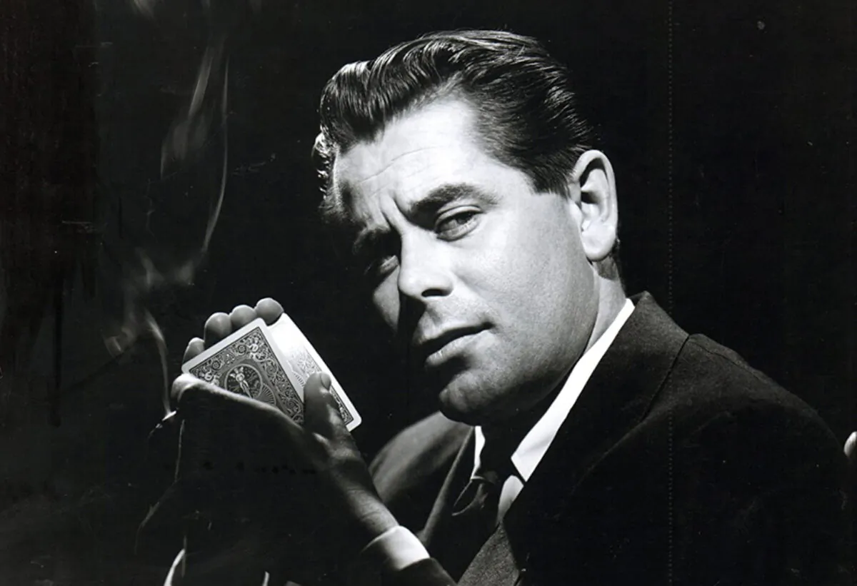Glenn Ford as Joe Miracle in “Mr. Soft Touch.” (Columbia Pictures)