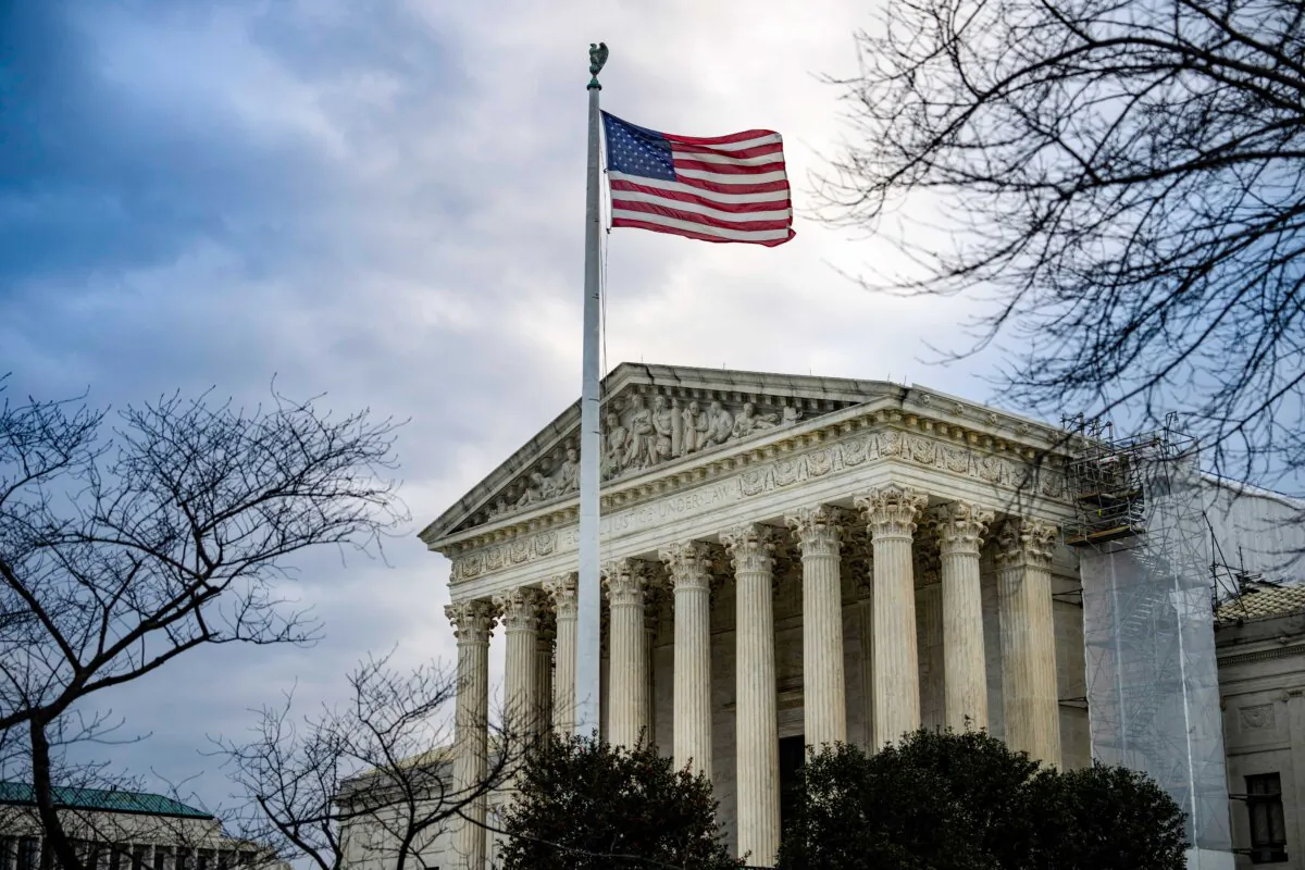 A view of the U.S. Supreme Court in Washington on Jan. 4, 2024. (Drew Angerer/Getty Images)