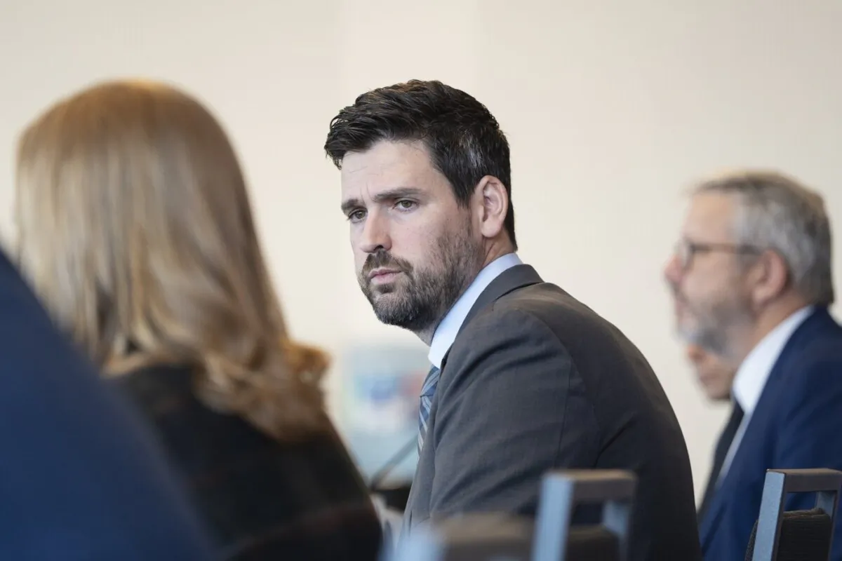 Minister of Housing, Infrastructure and Communities Sean Fraser speaks to reporters following a meeting in Halifax, on Jan. 15, 2024. (The Canadian Press/Darren Calabrese)
