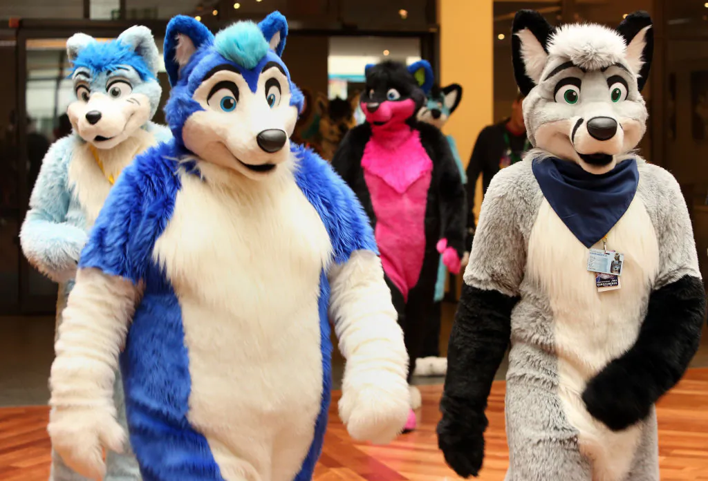 Furry enthusiasts attend the Eurofurence 2014 conference in Berlin, Germany, on Aug. 22, 2014. (Adam Berry/Getty Images)