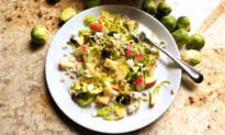 Shaved Brussels Sprouts Salad