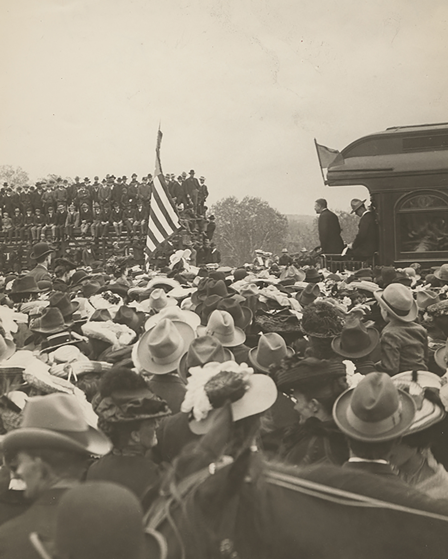 Teddy Roosevelt train campaign