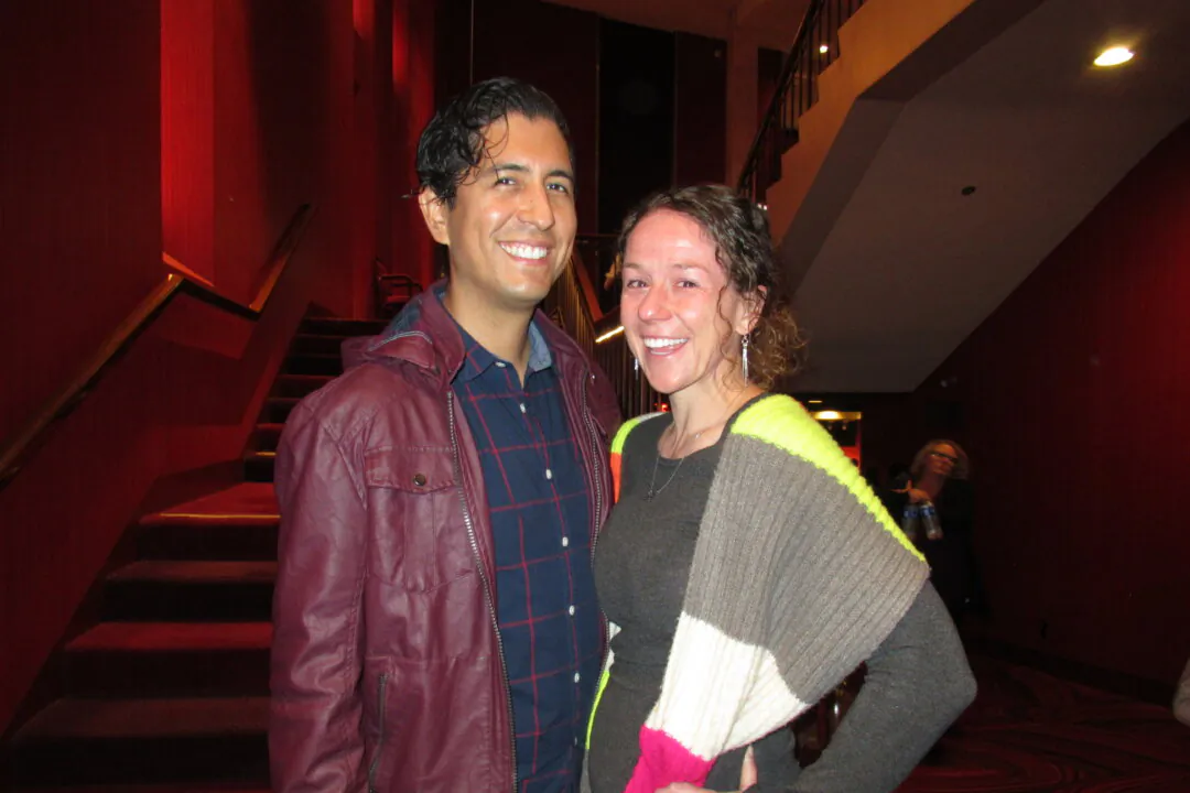 Marco and Alicia Gonzales enjoyed Shen Yun at the San Diego Civic Theater on Jan. 20, 2024. (Linda Jiang/The Epoch Times)