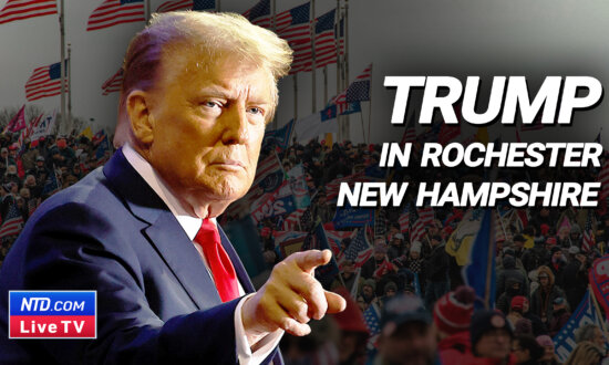 Trump Holds Rally in Rochester, New Hampshire