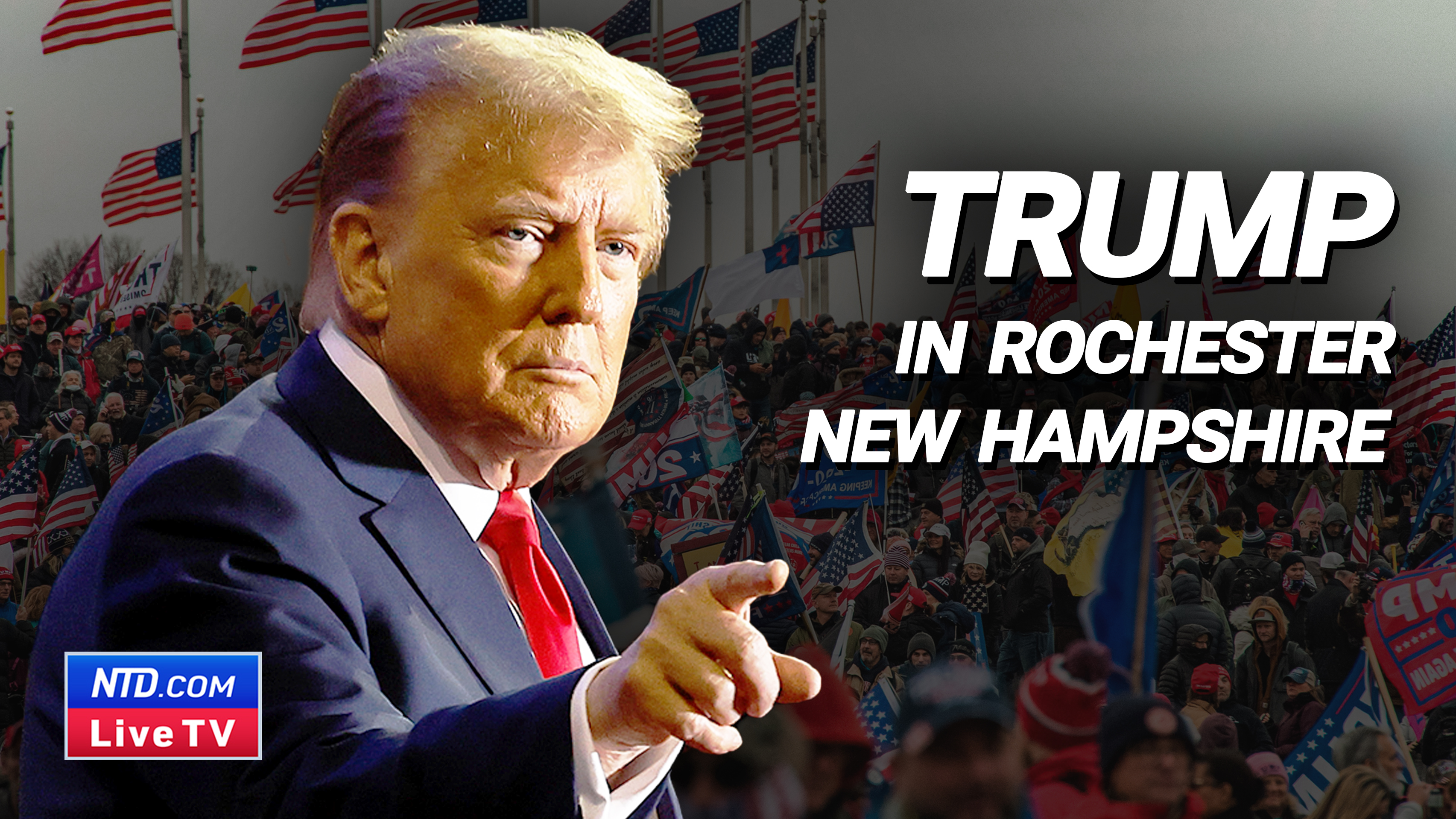Trump Rochester Nh Trump Holds Rally in Rochester, New Hampshire | EpochTV