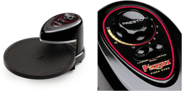 Presto 03430 Pizzazz Plus Rotating Oven images side by side
