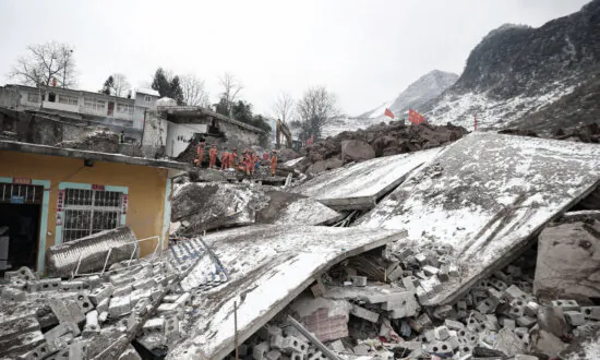 At Least 11 Dead, Scores Missing After Landslide Hits China’s Yunnan Province Amid Freezing Temperatures