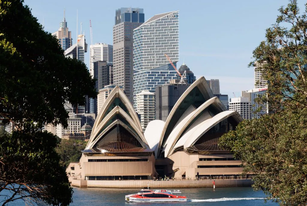 Illustration picture shows Sydney Opera House taken during the Belgian Economic Mission to the Commonwealth of Australia, in Sydney, Monday 23 October 2023. (Photo by BENOIT DOPPAGNE/BELGA MAG/AFP via Getty Images)