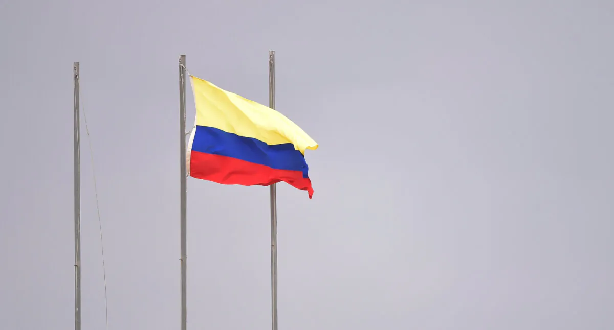 A colombian flag waves in a file photo. (Azael Rodriguez/Getty Images)