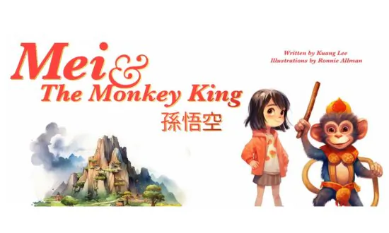 Father Writes Children’s Book ‘Mei and the Monkey King’ for His Daughter