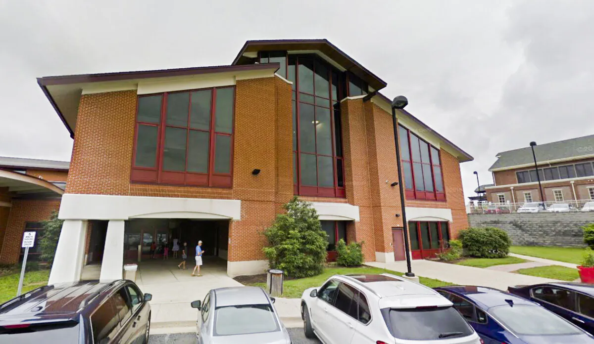 The Germantown Library in Germantown, Md. (Google Maps)