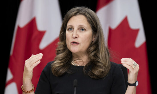 Deputy Prime Minister Freeland Says Ottawa Will Appeal Federal Judge’s Decision on Emergencies Act