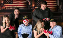 ‘She’s the Sweetest’: 101-Year-Old WW2 Veteran Gets Emotional Seeing His Newborn Great-Great-Grandchild