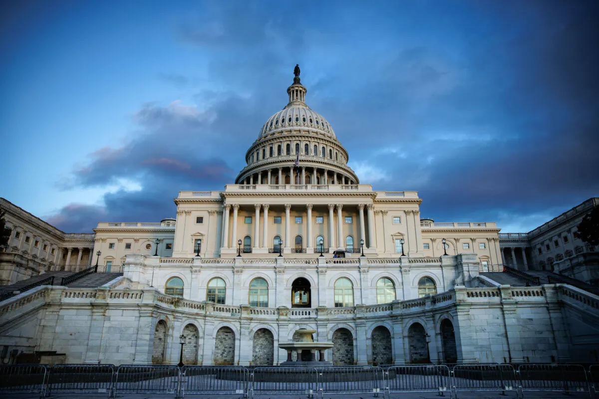 The U.S. Capitol in Washington on Jan. 10, 2024. (Samuel Corum/Getty Images)