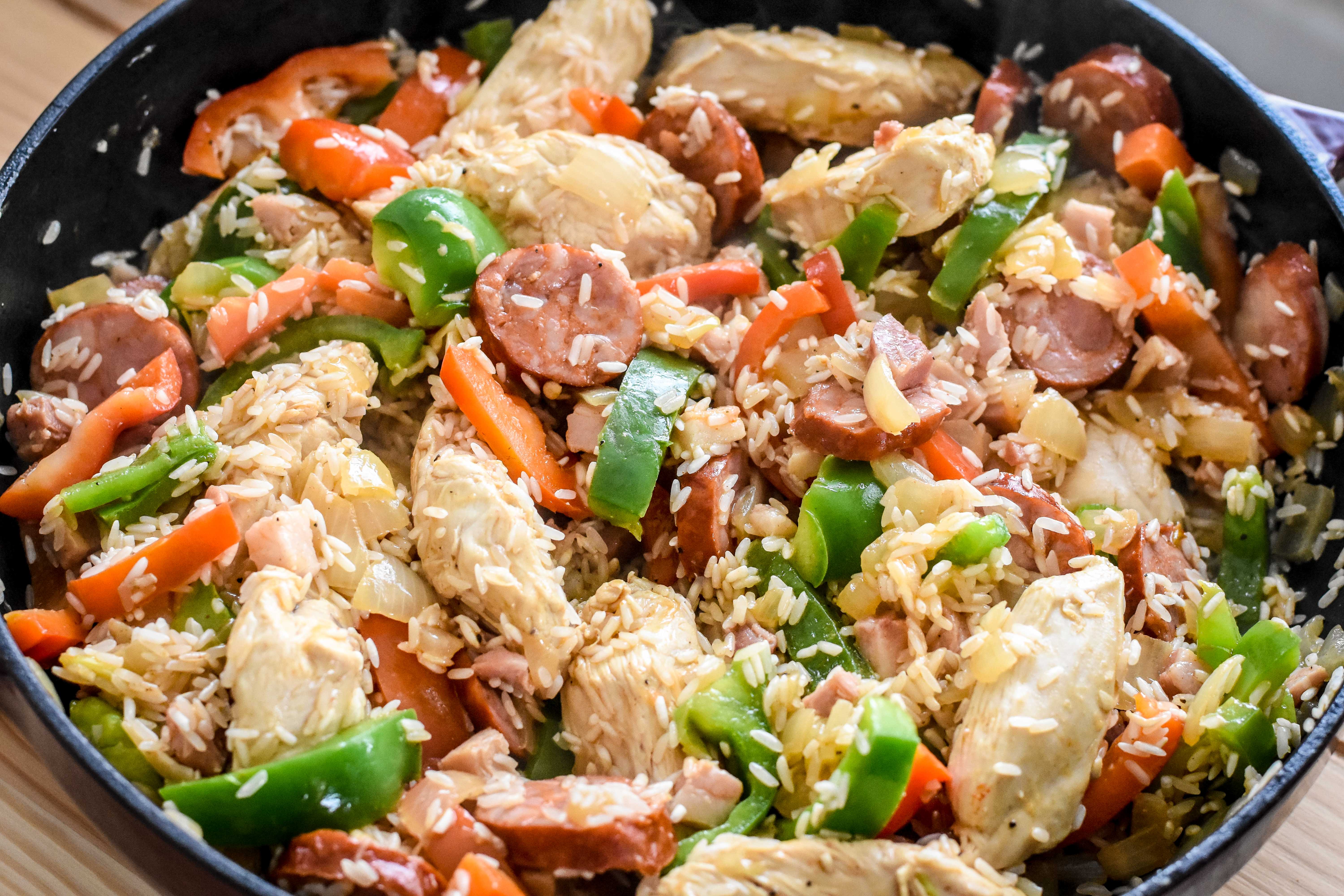 Toast the rice for 3 to 4 minutes, just until it becomes translucent. (Audrey Le Goff)