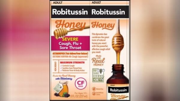 Photo of Robitussin Honey CF Max Day Adult.