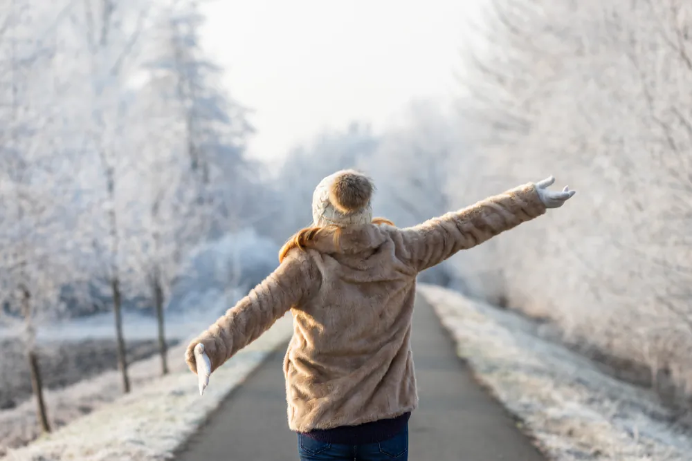 Take the time to marvel at the beauty of a winter landscape.(encierro/Shutterstock)