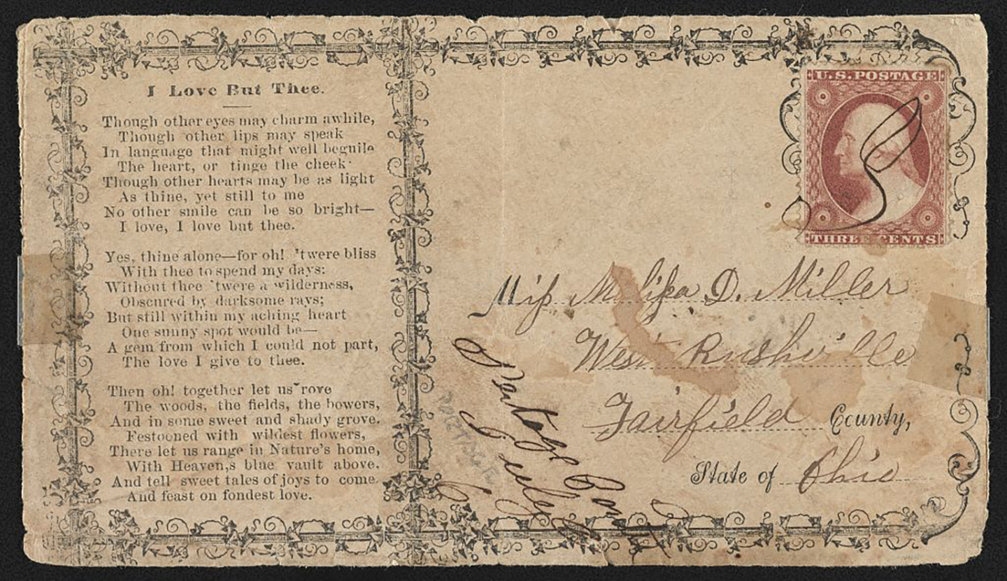 Civil War love letter
