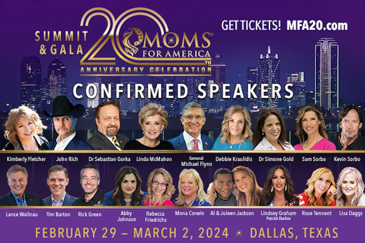 Moms for America 20th Anniversary Summit & Gala. (Courtesy by Moms for America)
