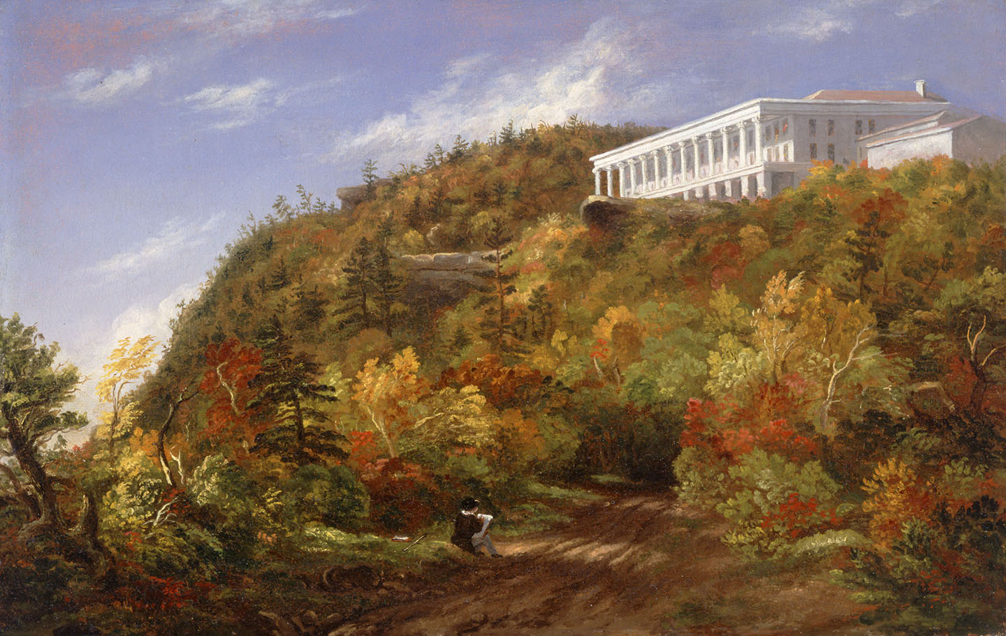 A View of the Catskill Mountain House by Sarah Cole