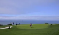 Jaeger Eagles Final Hole for an 8–under 64 and a 1-shot Lead in the Farmers Insurance Open