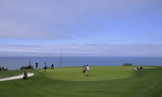 Jaeger Eagles Final Hole for an 8–under 64 and a 1-shot Lead in the Farmers Insurance Open
