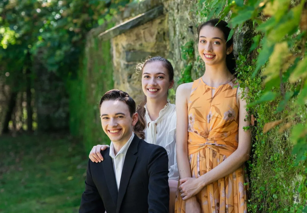 (L–R) Adam Parker, Lillian Parker, and Katherine Parker are unexpected ambassadors for a millennia-old Chinese art form. (Samira Bouaou for American Essence)