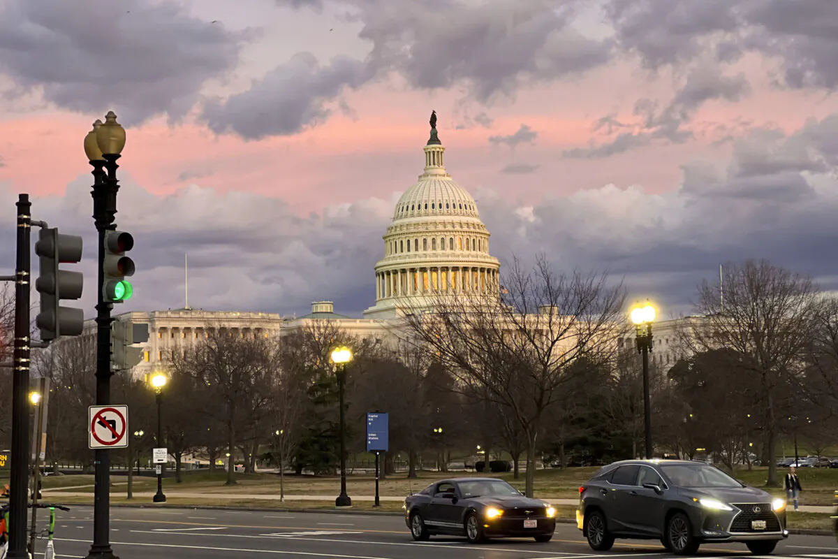The U.S. Capitol building in Washington on Jan. 26, 2024. (Madalina Vasiliu/The Epoch Times)