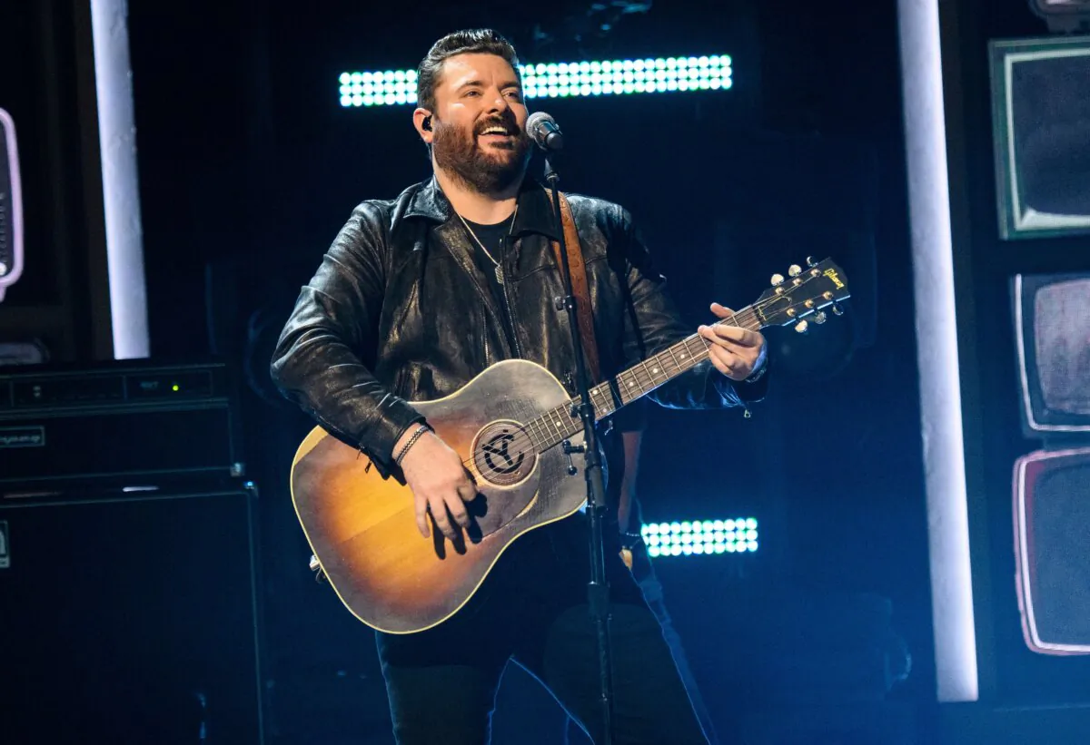Chris Young performs at the 56th annual Academy of Country Music Awards at the Ryman Auditorium in Nashville, Tenn., on April 16, 2021. (Amy Harris/Invision/AP, File)