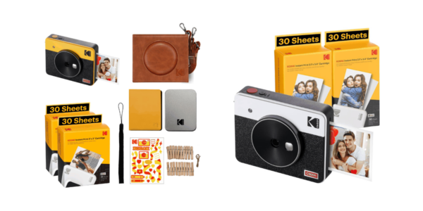  Kodak Mini Shot 3 Retro 4PASS 2 in 1 Instant Camera