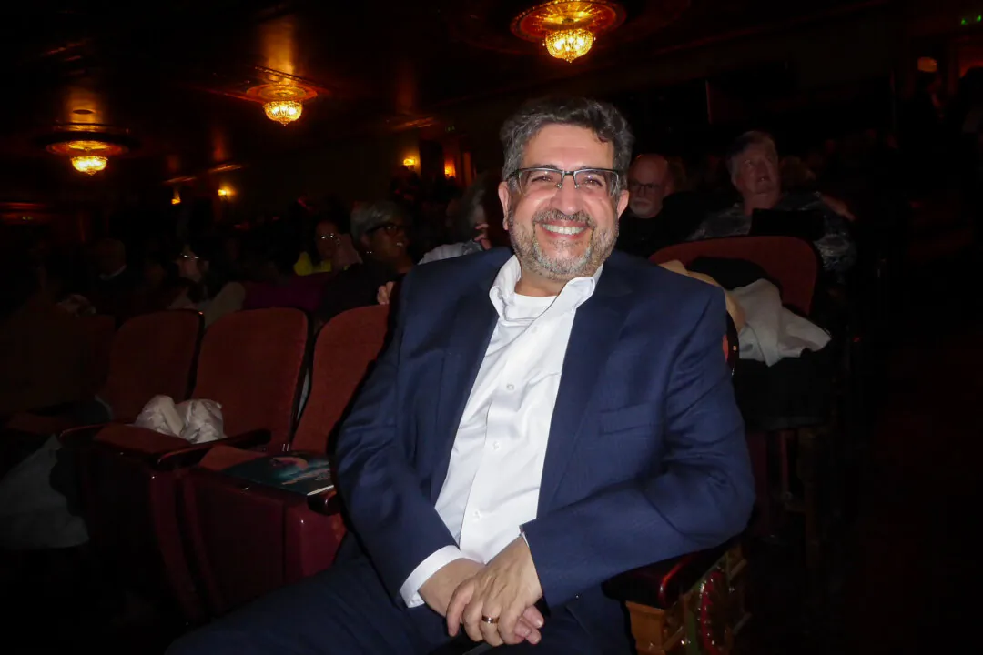 Houssam Abdul enjoyed Shen Yun's evening show at the Benedum Center for the Performing Arts on Jan. 27, 2024. (Frank Liang/The Epoch Times)