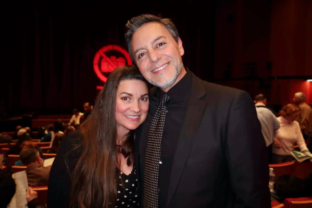 Mark Turpin and his wife enjoyed Shen Yun's evening performance at the SAFE Credit Union Performing Arts Center on Jan. 27, 2024. (Nan Su/The Epoch Times) 
