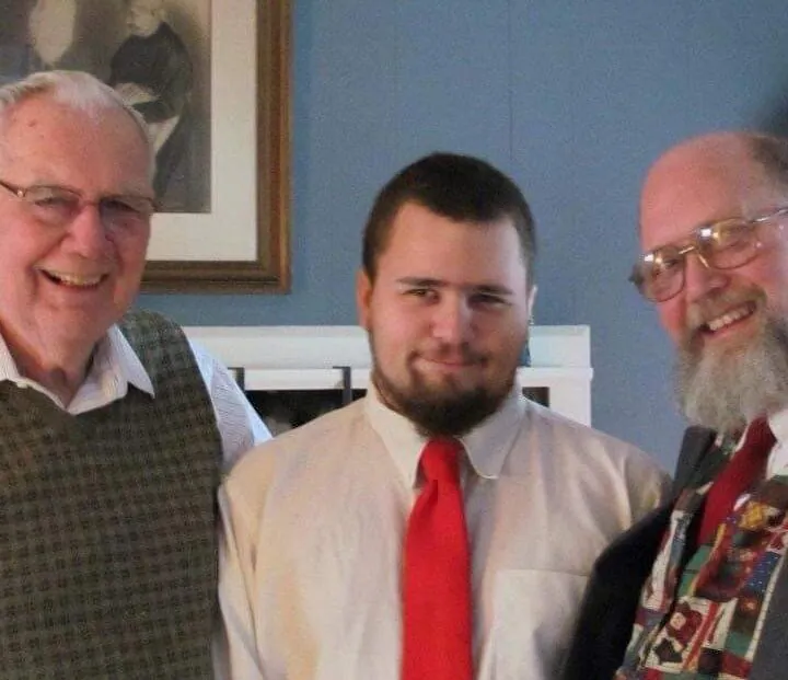 Loretta's son, Anderson Malvin Rearick IV in the middle with his father, Anderson Malvin Rearick III on the right, and Anderson Malvin Rearick Jr., his grandfather on the left. (Photo courtesy of Loretta Rearick)