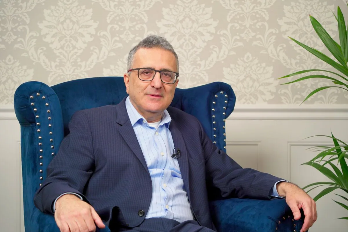 Journalist, author Daniel Ben-ami speaks to NTD's "British Thought Leaders" programme. (NTD)