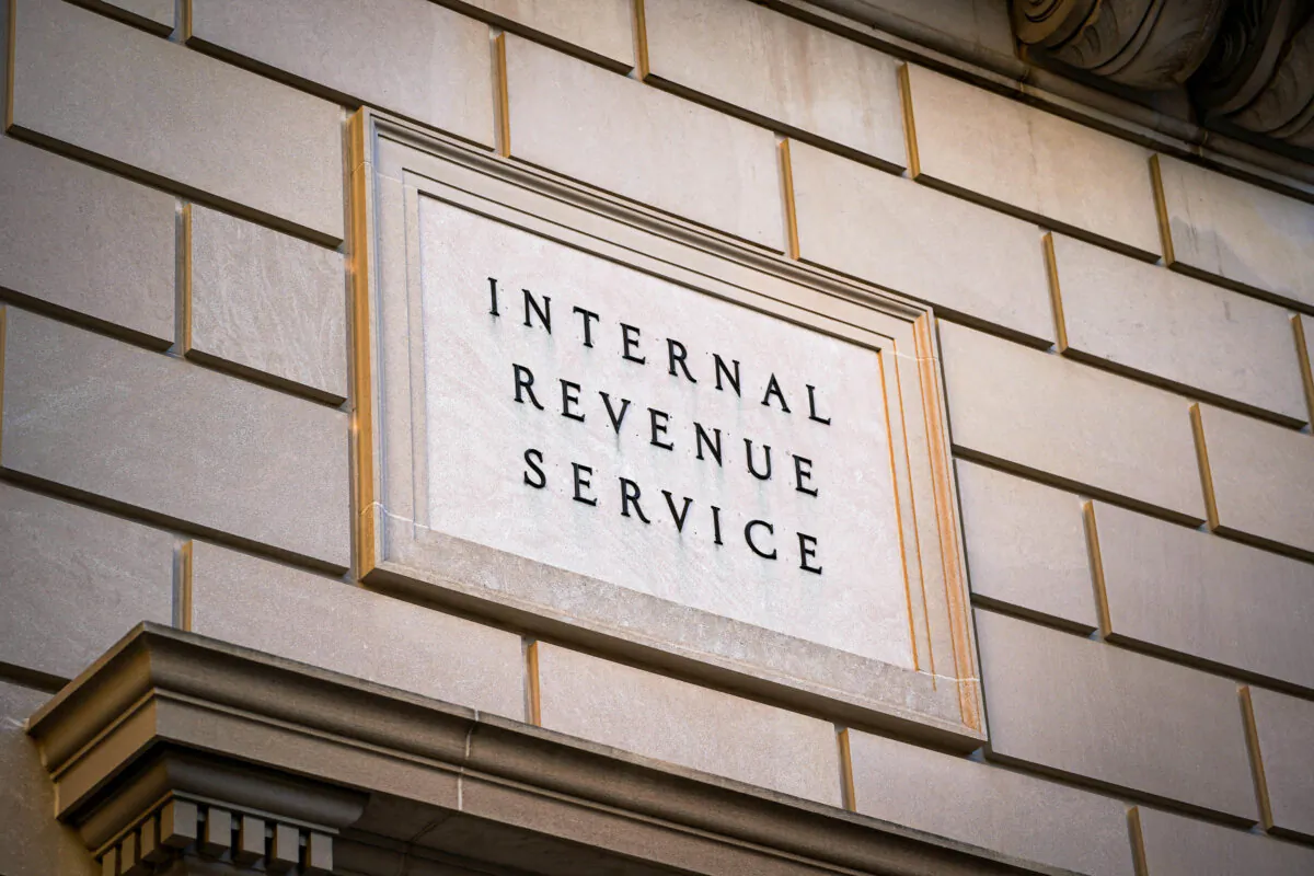 The Internal Revenue Service (IRS) building in Washington on Jan. 4, 2024. (Madalina Vasiliu/The Epoch Times)