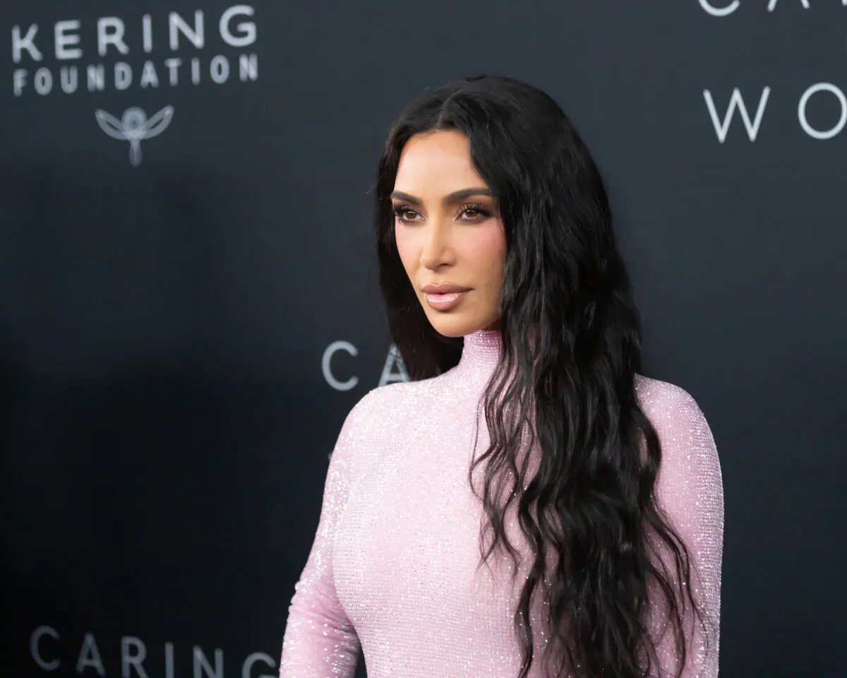 Kim Kardashian attends the Kering Caring For Women Dinner at The Pool in New York City, on Sept. 12, 2023. (Joy Malone/Getty Images)