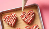 Classic Homemade Rice Krispies Treats Get a Valentine’s Day Makeover