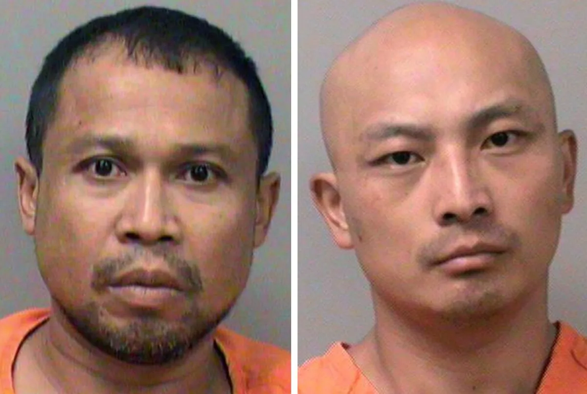 Khamthaneth Rattanasack (L) and Nya Thao. (La Crosse County Sheriff's Office via AP)