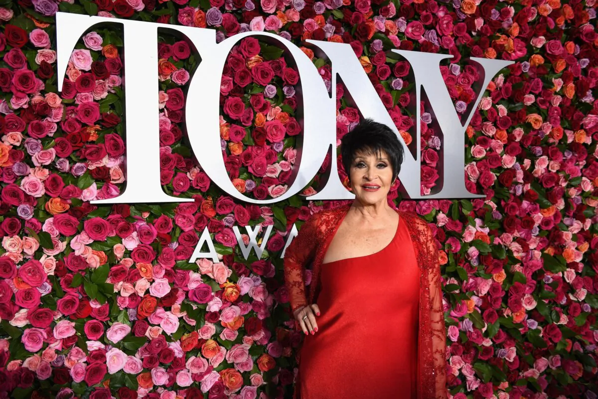 Chita Rivera attends the 72nd Annual Tony Awards at Radio City Music Hall in New York on June 10, 2018. (Larry Busacca/Getty Images for Tony Awards Productions)