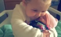 Heartwarming Moment 3-Year-Old Pennsylvania Girl Meets Baby Sister for the First Time