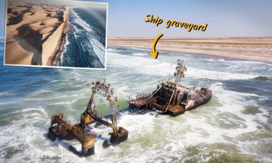 'Skeleton Coast' Is a Ship Graveyard Strewn With Hundreds of Wrecks—Here's Why Sailors Fear It