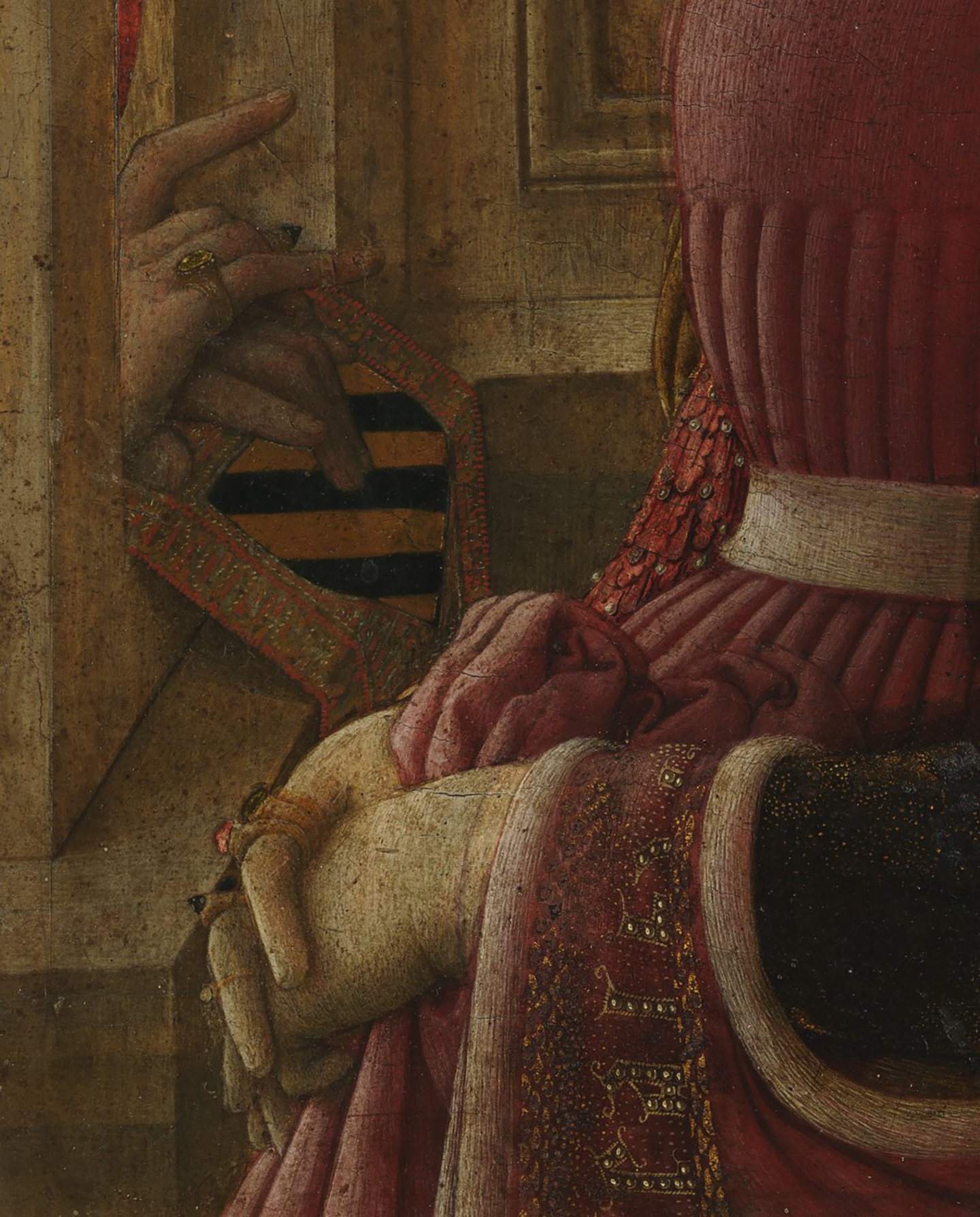 Detail of jewelry