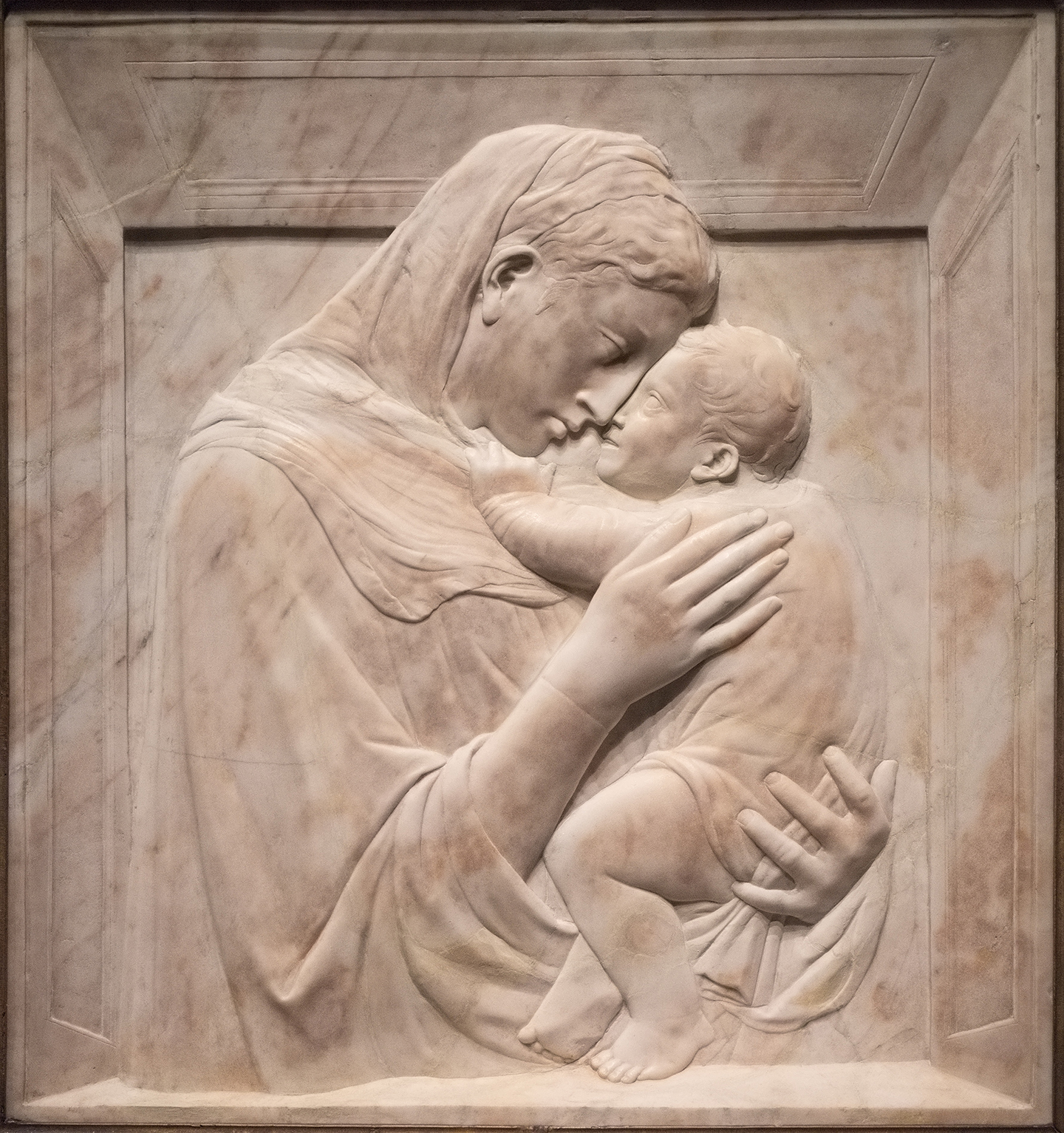 Donatello Pazzi-madonna C1422 Marble Bode Museum Berlin