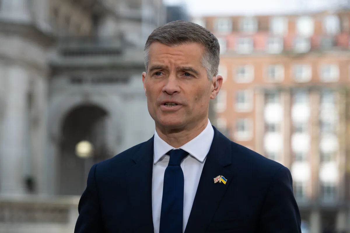 Transport Secretary Mark Harper on April 30, 2023. (Lucy North/PA Wire)