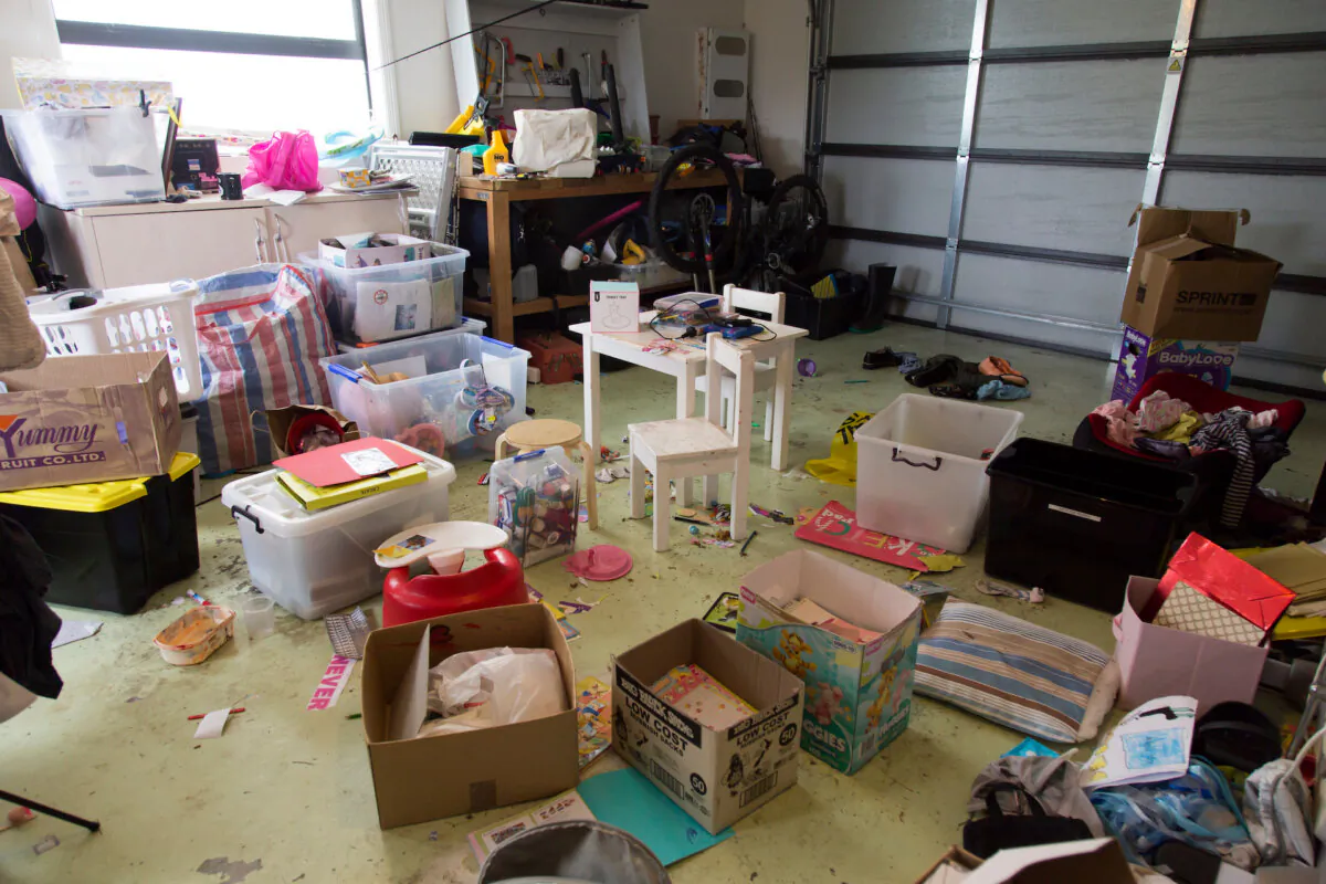 No matter how much room you have, it seems to always fill to capacity. (Salena Stinchcombe/Shutterstock)