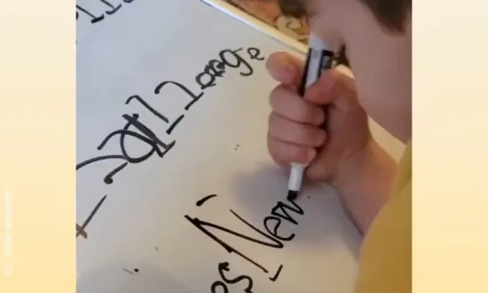 This 5-Year-Old Knows His Fonts!