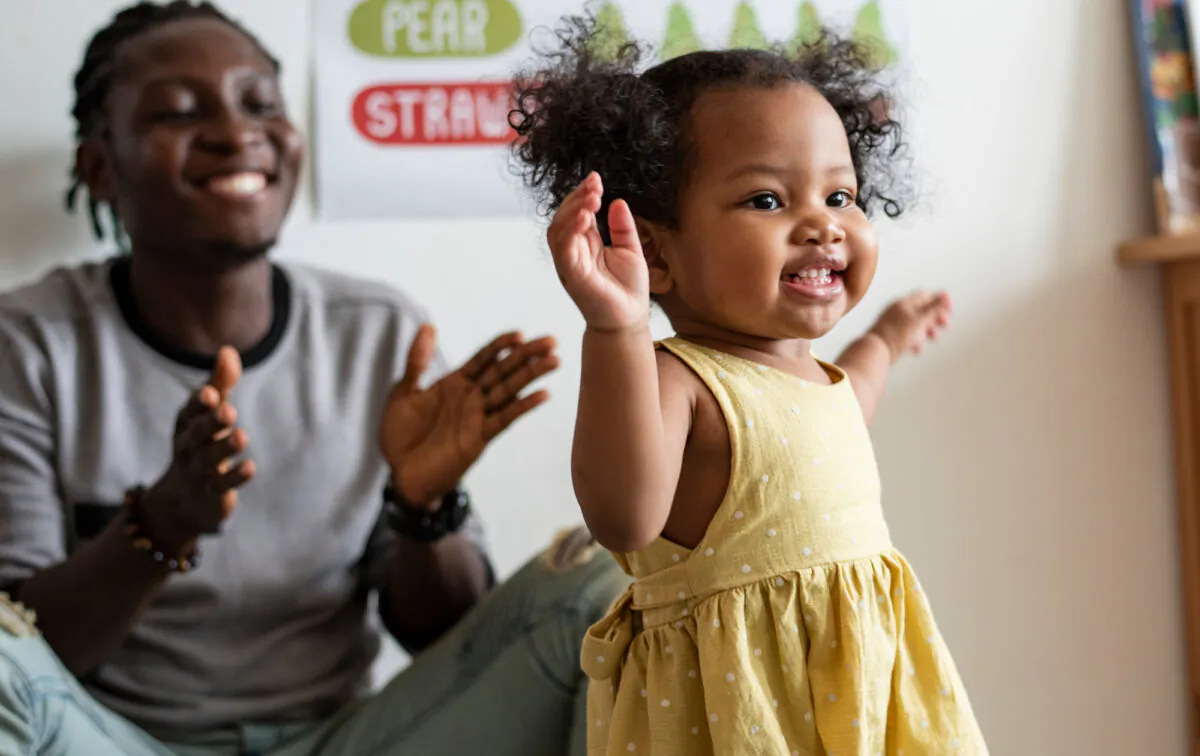 Dance is one way that parents and their pre-verbal young children can bond. (Rawpixel.com/Shutterstock)