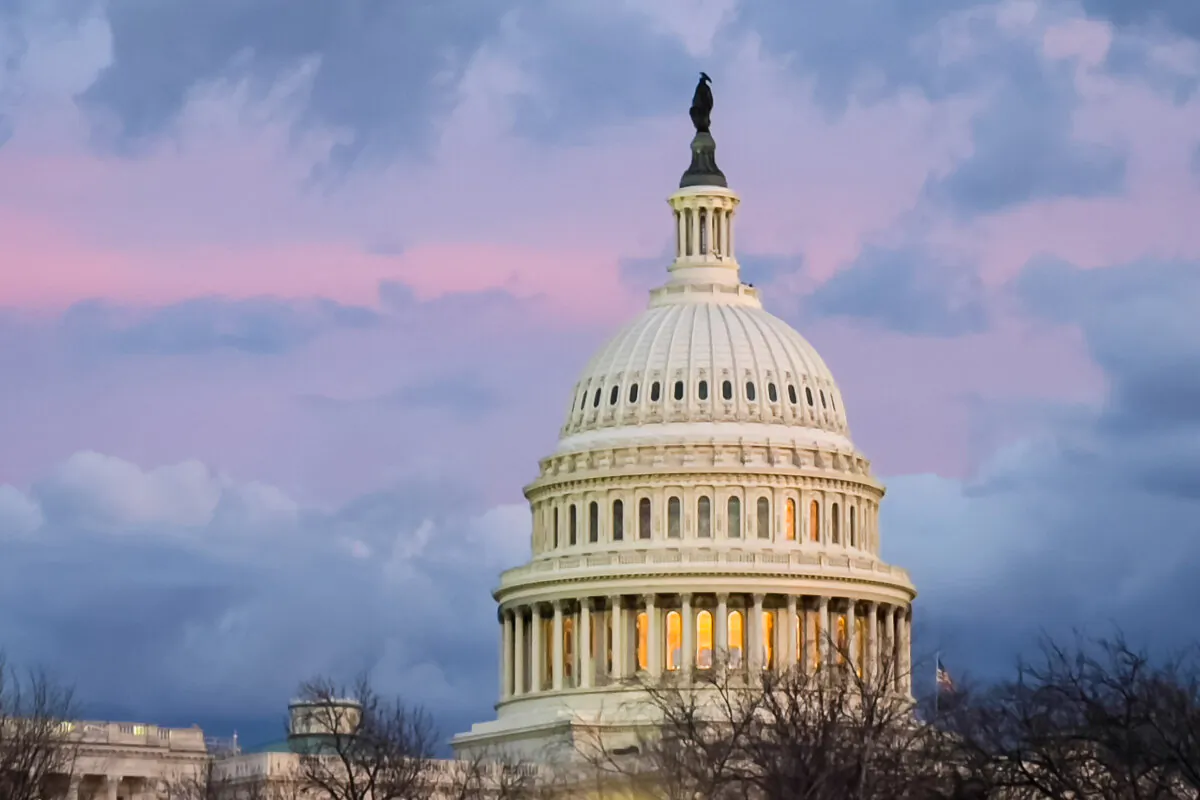 The U.S. Capitol building in Washington on Jan. 26, 2024. (Madalina Vasiliu/The Epoch Times)