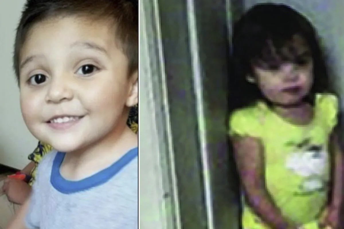This combo of images shows Jesus Dominguez Jr. (L) and Yesenia Dominguez. (Pueblo Police Department via AP)